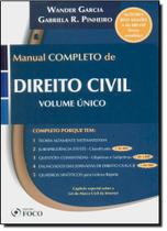 Manual Completo de Direito Civil - Vol. Único - Foco Jurídico