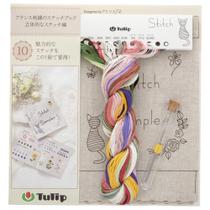 Manual de Amostra de Bordados Pontos 3D - Tulip