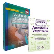 Manual De Anestesia Regional Em Animais De Etimação + Manual De Anestesia Veterinária Fmvz Usp