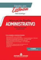 Manual de direito administrativo: 2ª edição - JH MIZUNO