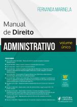 Manual De Direito Administrativo Volume Unico - 18ª Edição 2024 Juspodivm - Jupodivm
