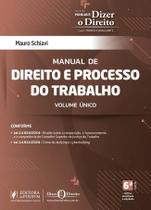 Manual De Direito E Processo Do Trabalho Volume Único 6 Edição 2025 Juspodivm