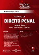 Manual De Direito Penal Volume Unico Parte Geral E Parte Especial - 3ª Edição 2024 Juspodivm