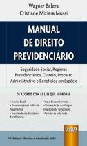 Manual De Direito Previdenciário - 14ª Edição (2023) - Juruá