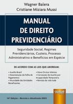 Manual De Direito Previdenciário - 14ª Edição (2023) - Juruá Manual De Direito Previdenciário - 14ª Edição (2023) - Juruá