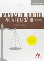 Manual De Direito Previdenciário