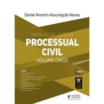 Manual De Direito Processual Civil - Volume Unico (2026)