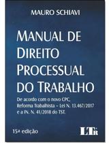 Manual de Direito Processual do Trabalho - 15Ed/19 Sortido