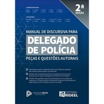 Manual de Discursiva Para Delegado de Policia - (02ED/25) Sortido