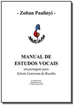 Manual de estudos vocais - CLUBE DE AUTORES