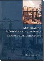 Manual de Monografia Jurídica - QUARTIER LATIN