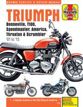 Manual de reparo Haynes para Triumph Bonneville (2001-2015) Manual de reparo Haynes para Triumph Bonneville (2001-2015)