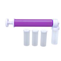 Manual de suprimentos para decoração de bolos Cake Duster Qiilu Purple