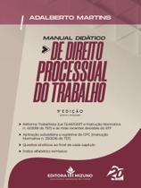 Manual Didático de Direito Processual do Trabalho 9ª Edição