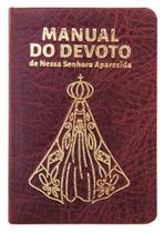 Manual Do Devoto De Nossa Senhora Aparecida - Luxo Vinho Manual Do Devoto De Nossa Senhora Aparecida - Luxo Vinho