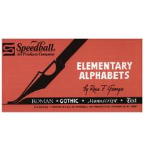 Manual para Caligrafia e Lettering Speedball Alphabets Elementary 3066