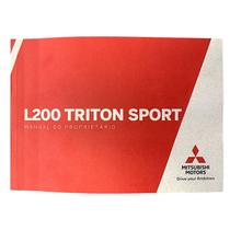 Manual Proprietario L200 Triton Sport 2017-2020 - Original