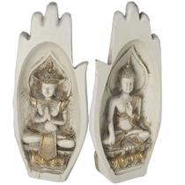 Mão Buda Hindu Branca 05536