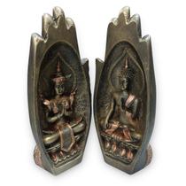 Mão Buda Hindu Dourado - Divine Moda Indiana