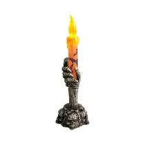 Mão De Esqueleto Fantasma LED Luminosa: Decoração De Halloween, Luz De Vela De Plástico, Adereço De