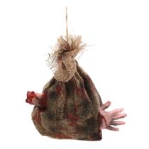 Mao decorativa no saco 30cm com luz/som e movimento 3aa Mao decorativa no saco 30cm com luz/som e movimento 3aa