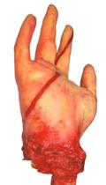 Mão Falsa Zumbi Com Dedo Amputado Assustador Slug- Unidade