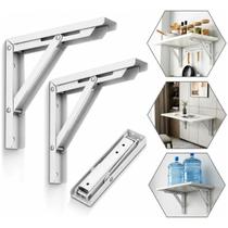 Mão Francesa 30 Cm Dobrável Articulada Suporte Parede Mão Francesa 30 Cm Dobrável Articulada Suporte Parede
