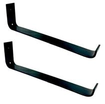 Mão Francesa 30cm Cantoneira Invertida Reforçada 2und +fixad Mão Francesa 30cm Cantoneira Invertida Reforçada 2und +fixad