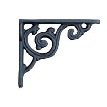 Mão Francesa Cantoneira 1un ferro fundido colonial 12x15