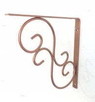 Mão Francesa de Ferro Reforçada 20x20 Rose Gold