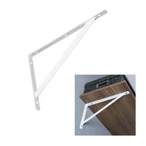 Mão Francesa Forte Metálico Branco Bomfix 23x15