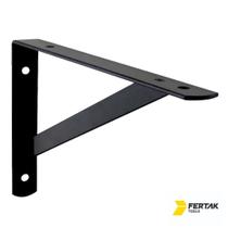 Mão francesa leve 19x12cm preto fertak tools Mão francesa leve 19x12cm preto fertak tools