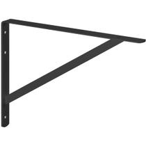 Mão Francesa Leve 50 cm Preta - MFL-50-PR - MULTIVISÃO