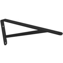 Mão Francesa Reforçada 25 cm Preta - MFR-125250-PR - MULTIVISÃO Mão Francesa Reforçada 25 cm Preta - MFR-125250-PR - MULTIVISÃO