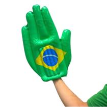 Mão Inflável Gigante do Brasil Jogos Copa do Brasil Torcida Comemoração