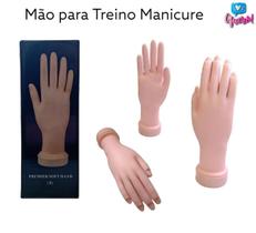 Mão Manicure Treinamento Unha Gel Acrigel Porcelana Flexível - Premier