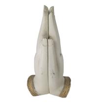 Mão Namastê Branca 05536