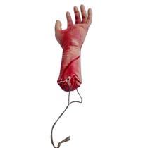 Mão Pendurar Sangue Halloween Enfeite Decoração Terror Mão Pendurar Sangue Halloween Enfeite Decoração Terror