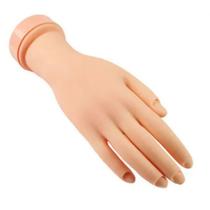 Mão Postiça Para Treino Manicure Silicone Unhas Gel - D&Z