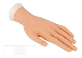 Mão Treino Manicure Unha Acrigel Porcelana Fibra Uv Led Mão Treino Manicure Unha Acrigel Porcelana Fibra Uv Led