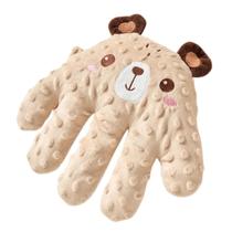 Mãozinha Almofada Tapinha Para Dormir Bebê, Palmas Calmante Cor:Marom Mãozinha Almofada Tapinha Para Dormir Bebê, Palmas Calmante Cor:Marom