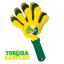 Mãozinha Bate Palma Torcida Verde E Amarelo Brasil Copa Do Mundo
