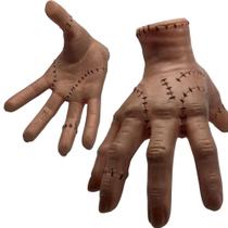 Maozinha Família Addams Wandinha Fantasia Halloween