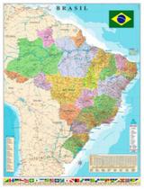 Mapa brasil pol. rod. dobrado