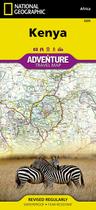 Mapa de Aventura de Viagem National Geographic Quênia 3205 Mapa de Aventura de Viagem National Geographic Quênia 3205