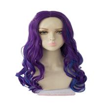 Mapa de descendentes de perucas de cosplay de anime para Halloween, festa e festa