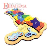 Mapa de Portugal Quebra-Cabeça Educativo