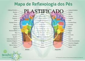 Mapa De Reflexologia Dos Pés Reflexologia Podal Massagem