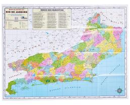 Mapa Do Estado Rio De Janeiro Político Rodoviário Turístico - Multimapas