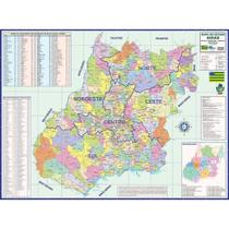 Mapa Geográfica Editora Estado de Goiás Escolar e Político 120cm X 90cm Mapa Geográfica Editora Estado de Goiás Escolar e Político 120cm X 90cm